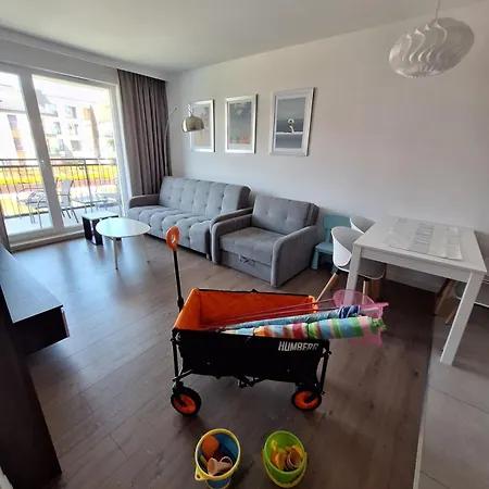 Apartmán Family Sun & Fun & Water Park Patio At Belmare Aqua Miedzyzdroje