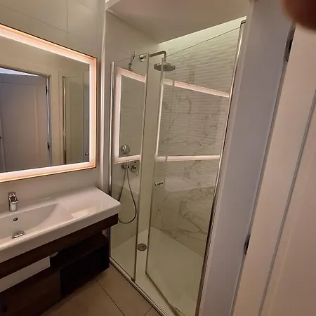 Family Sun & Fun & Water Park Patio At Belmare Aqua Apartmán